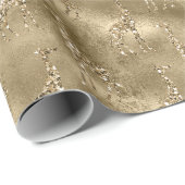 金ゴールドグリッタージラフェ ラッピングペーパー (ロールコーナー)