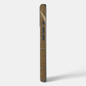 金ゴールドグリッターステンドグラスiPhone 16ケース Case-Mate iPhoneケース (裏面 / 左)