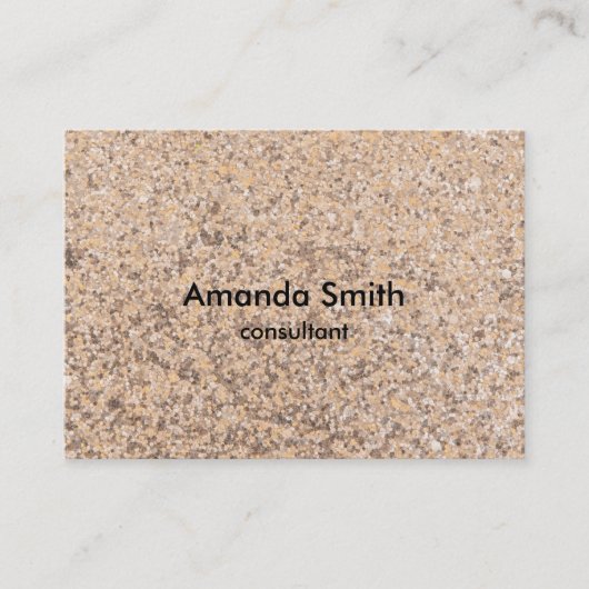 金ゴールドグリッタースパークルオンブラック 名刺 (正面)