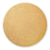 金ゴールドグリッターセラミックノブ セラミックノブ (正面)