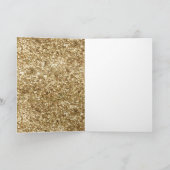 金ゴールドグリッターダイヤモンド カード (内部)
