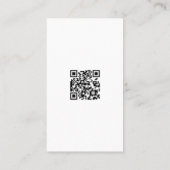 金ゴールドグリッターティアラピンクドットシックパーティープリンセス 名刺 (裏面)