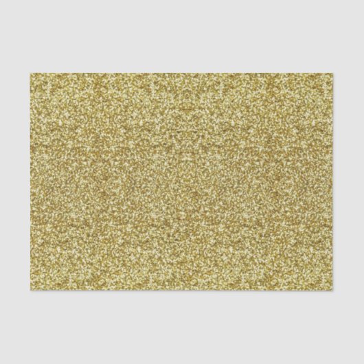 金ゴールドグリッターティッシュペーパー 薄葉紙 (正面)