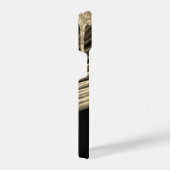 金ゴールドグリッタードライブ、金ゴールド光線、金ゴールド名 iPhoneケース (右側面)