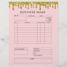 金ゴールドグリッタードリップスインボイス小規模企業レターヘ