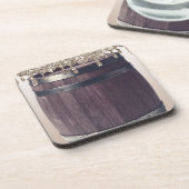 金ゴールドグリッタードリップ素朴グラムカントリーバレル コースター (左側)