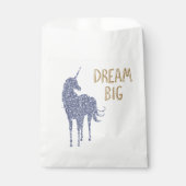 金ゴールドグリッタードリームビッグユニコーン フェイバーバッグ (正面)