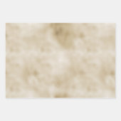 金ゴールドグリッターハート ラッピングペーパーシート (正面2)