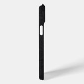 金ゴールドグリッターハート（黒いテクスチャ） Case-Mate iPhoneケース (裏面 / 右)