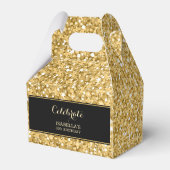 金ゴールドグリッターパターン フェイバーボックス (裏面サイド)