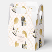 金ゴールドグリッターパーティーバルーンkid誕生日ありがとう フェイバーボックス (オープン)