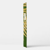 金ゴールドグリッターパームフロンズネームパーソナライズされたグリーン Case-Mate iPhoneケース (裏面 / 右)