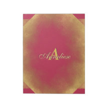 金ゴールドグリッタービバマゼンタファブ名前をカスタムするモノグラム