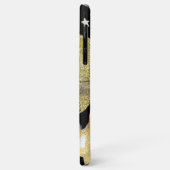 *~*金ゴールドグリッターファンタジー星キャリッジキャッスル Case-Mate iPhoneケース (裏面/左)