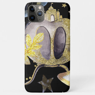 *~*金ゴールドグリッターファンタジー星キャリッジキャッスル iPhone 11 PRO MAXケース