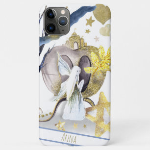 *~*金ゴールドグリッターフェアリームーンスターズハート城 iPhone 11 PRO MAXケース