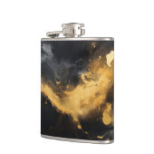 金ゴールドグリッターフェイクフォイル大理石 フラスク (左)