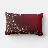 金ゴールドグリッターフェイクフォイル紙吹雪スター ランバークッション (裏面)