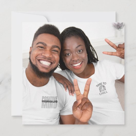 金ゴールドグリッターフォト婚約バ感謝していルガンディ ノートカード (裏面)