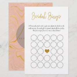 金ゴールドグリッターブライダルブライダルシャワーゲーム