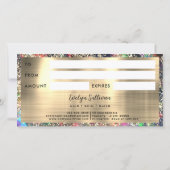 金ゴールドグリッターブラックopalギフト券 (裏面)