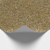 金ゴールドグリッタープリント金属包装紙 ラッピングペーパー (角)
