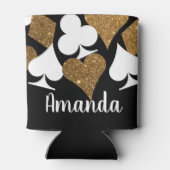 金ゴールドグリッターベガスブライドカスタムクーラーボックス 缶クーラー (裏面)