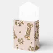 金ゴールドグリッターベージュ赤面ペットポーボーンパピードッグ フェイバーボックス (オープン)