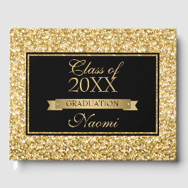 金ゴールドグリッターホワイトスパーク ゲストブック