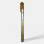 金ゴールドグリッターユニコーンケースメイトiPhoneケース Case-Mate iPhoneケース (裏面 / 左)