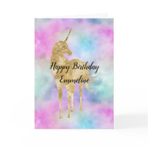 金ゴールドグリッターユニコーンパープルピンクアクア赤面   