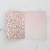 金ゴールドグリッターユニコーン カード (内部)