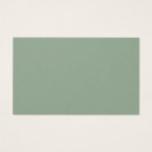 金ゴールドグリッターユーカリベビー名候補カード (裏面)