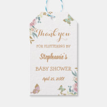 金ゴールドグリッターリトルバタフライバラベビーシャワー