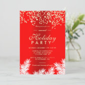 金ゴールドグリッターレッドパインズ冬企業の休み 招待状 (スタンド正面)