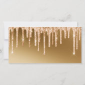 金ゴールドグリッターロゴスクリプトビジネスギフト証明書 (裏面)