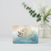 金ゴールドグリッターロータス、紙吹雪、スプラッ絵を描シュ 割引カード (スタンド正面)