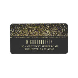 金ゴールドグリッターヴィンテージグラ結婚マー ラベル