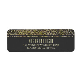 金ゴールドグリッターヴィンテージ結婚グラム ラベル