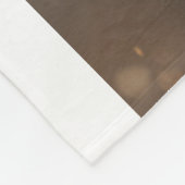 金ゴールドグリッター写真卒業の追加ネームクラス文字 フリースブランケット (角)