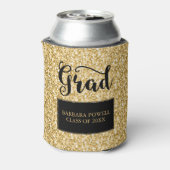 金ゴールドグリッター卒業 缶クーラー (缶裏面)