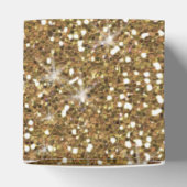 金ゴールドグリッター印刷 フェイバーボックス (上部)