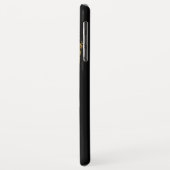 金ゴールドグリッター唇 Case-Mate iPhoneケース (裏面/左)