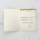 金ゴールドグリッター学級 カード (内部)