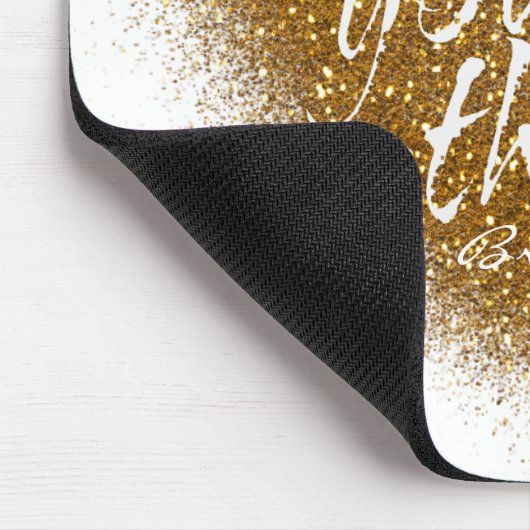 金ゴールドグリッター得このグラマーハートマウスパッド マウスパッド (コーナー)