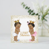 金ゴールドグリッター性の表示 招待状 (スタンド正面)