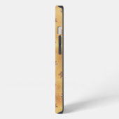 金ゴールドグリッター星 iPhoneケース (左側面)