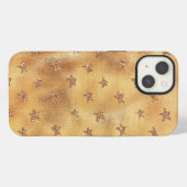 金ゴールドグリッター星 iPhoneケース (裏面横)