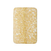 金ゴールドグリッター火花 バスマット (正面縦)