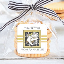 金ゴールドグリッター白黒アイススケートで滑る党賛成